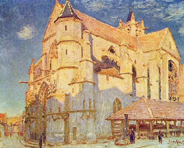 Alfred Sisley Kirche von Moret